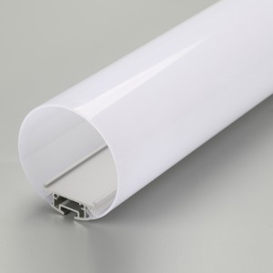 Extrusão de alumínio para perfil de luz de tira de tubo LED