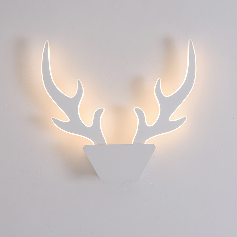 Zhongshan Art Deer Design luminária de parede LED com controle inteligente para quarto